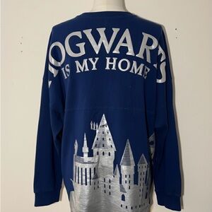 Hogwarts Is My Home Blue Sweater
